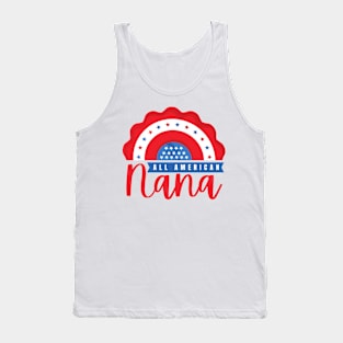 All american nana gift shirt Tank Top